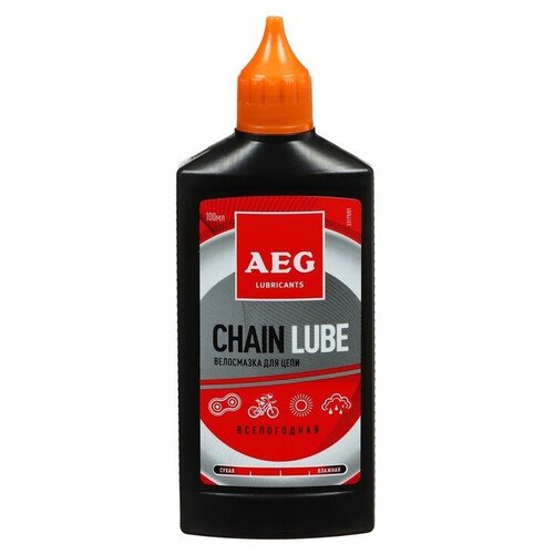 AEG Велосмазка для цепи AEG, всепогодная 100 мл