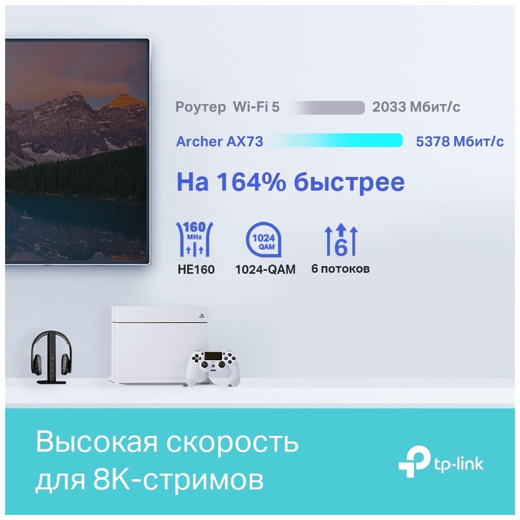 Wi-Fi роутер Tp-link Archer AX73