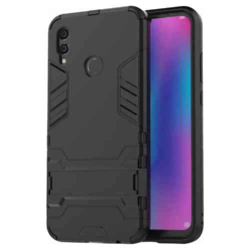 фото Чехол mypads для huawei honor 10 lite/ huawei p smart (2019) противоударный усиленный ударопрочный черный