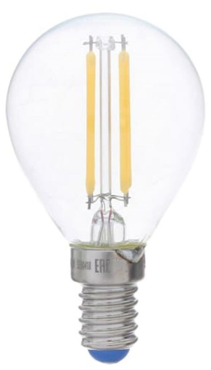Светодиодная лампа филаментная Airdim форма шар E14 5 Вт 500 Лм свет тёплый