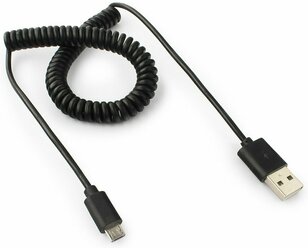 Кабель USB 2.0 Pro Cablexpert CC-mUSB2C-AMBM-6, AM/microBM 5P, 1,8 м, витой, черный