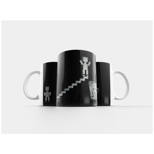 фото Кружка "иллюстрация, сахар куб, лестница" 320 мл lotsprints