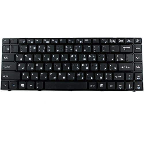 Клавиатура для MSI CR400 CR420 p/n: V103522AK1 клавиатура для msi ge62 ge72 p n v143422gk1 s1n 3eru2u1 sa0