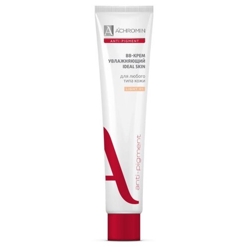 Achromin BB крем Anti-Pigment Ideal Skin, 50 мл, оттенок: LIGHT 01 achromin bb крем anti pigment ideal skin 50 мл оттенок 02 beige