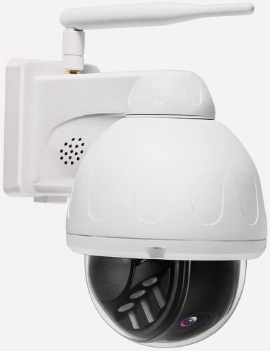 Изображение товара Уличная 5Мп поворотная Wi-Fi IP-камера SD69W-8G - запись на SD карту, матрица 5 Мп, двухсторонняя аудиосвязь, Wi-Fi в подарочной упаковке