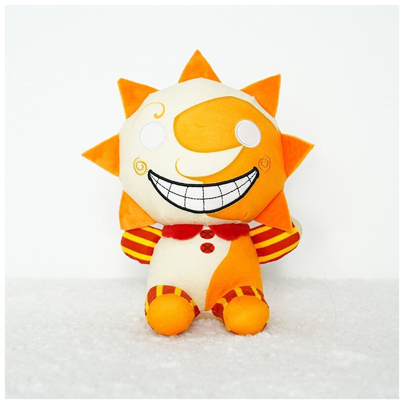 Мягкая игрушка Солнце Фнаф Фредди Fnaf Freddy Kiron&Eliks, белый, оранжевый