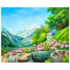 Картина по номерам New World Горы, 40х50 см - изображение