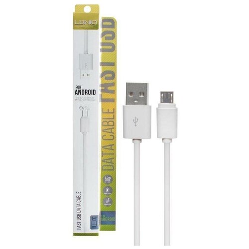 Кабель USB Micro USB 1m SY-03 2.1A LDNIO сзу micro usb на 2 usb 2 4a a2204 ldnio