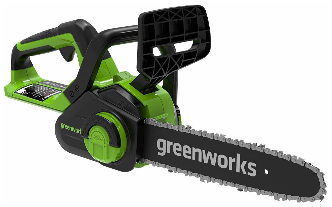 Аккумуляторная пила Greenworks G40CS30IIK2 c АКБ 2 Ач и ЗУ