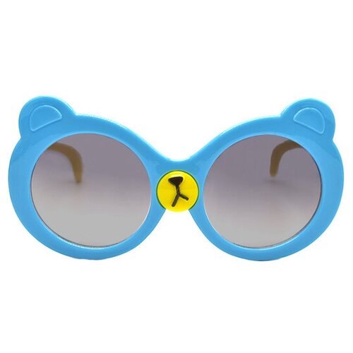 Очки детские солнцезащитные, для девочки, для мальчика оправа медведь с ушками