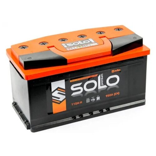 Аккумулятор 6СТ-110 Solo Premium Прямая полярность 850A 352x175x190 SLEP1103L