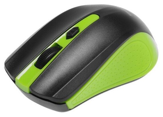 Мышь Smartbuy ONE 352 беспроводная оптическая 1600 dpi 2xAAA не в компл зелёно-чёрная