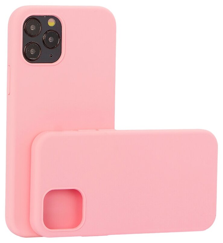 Накладка силиконовая MItrifON для iPhone 14 Pro (6.1") без логотипа Pink Розовый №6