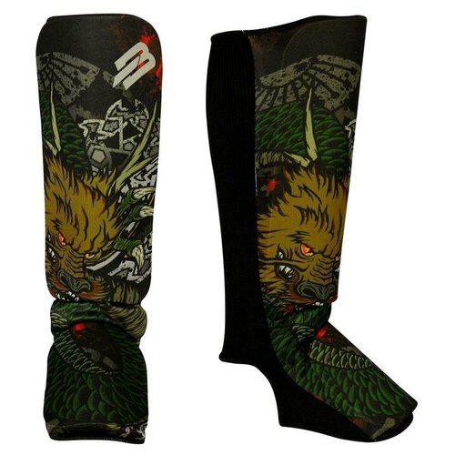 фото Boybo защита голеностопа boybo dragon, нейлон, размер xs