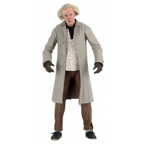 Фигурка NECA Back To The Future Ultimate Doc Brown 53614, 17.8 см dr doc brown biff tannen marty mcfly figurine neca back to the future action figure model toy doll christmas gift