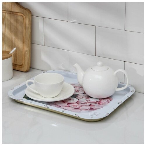 Рязанская фабрика жестяной упаковки Поднос прямоугольный 