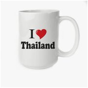 Кружка 450мл CoolPodarok Путешествия I love Thailand