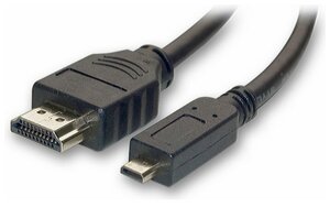 Кабель HDMI-microHDMI Dialog HC-A1218 - CV-0318 black - 1.8 метра