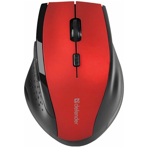 Мышь Defender Accura MM-365 беспроводная USB красный 215900₽