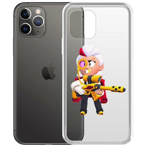 фото Чехол-накладка clear case brawl stars-белль голдхэнд для iphone 11 pro krutoff group