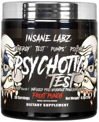 Insane Labz Psychotic Test, 275-276 г / 30 порций, Watermelon / Арбуз, 276 г