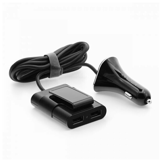 Разветвитель АЗУ-4USB Awei C-400 Black