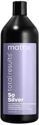 Matrix шампунь для волос Total results So Silver для нейтрализации желтизны, 1000 мл