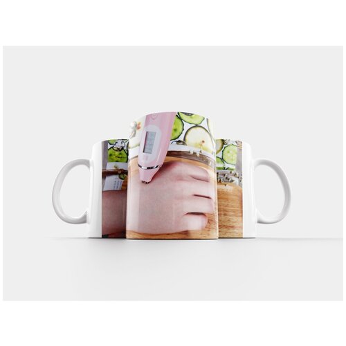 фото Кружка "макияж, мириться, красота уход за кожей" 320 мл lotsprints