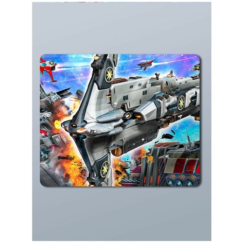 Коврик для мыши с принтом настольная игра Звездные империи Star Realms Космос - 6939