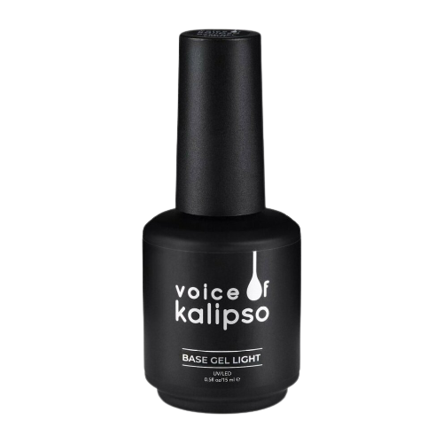 Voice of Kalipso Базовое покрытие Rubber Base Gel Light, прозрачный, 15 мл