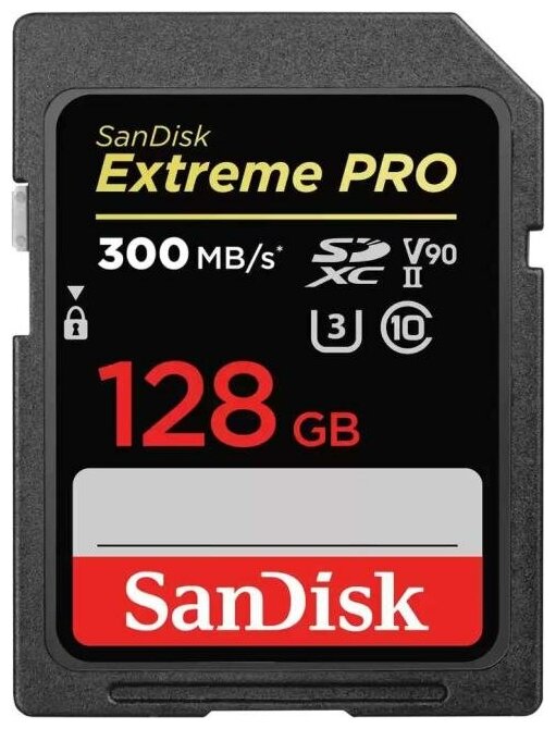 SD карта Sandisk Extreme Pro SDSDXDK-128G-GN4IN