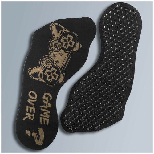 фото Доска с гвоздями садху для йоги / форма стопы (ноги) / геймпад, геймовер - 3601 чакра