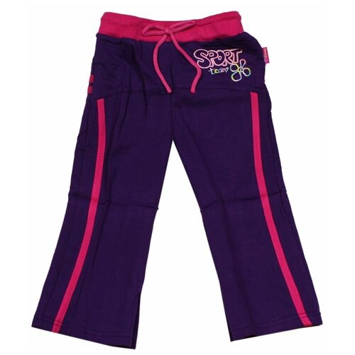 фото Бриджи damy-m размер 110, фиолетовый/розовый