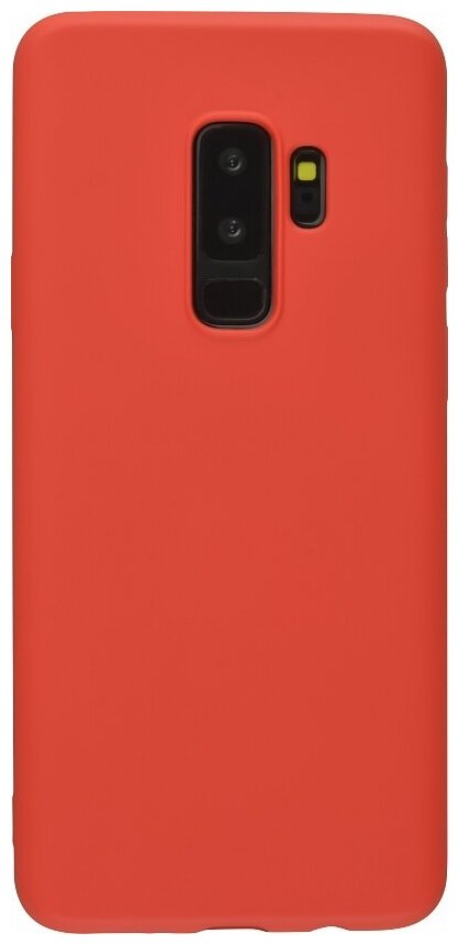 Чехол силиконовый для Samsung G960, Galaxy S9 Plus, good quality, красный