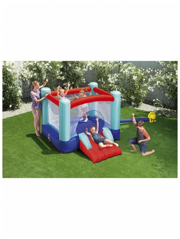 Игровой центр-батут 250x210x152см с горкой до 113кг 3-8 лет Bestway