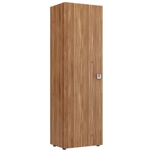 Гардероб с дверью ЛДСП левый Solid POINTEX (SOL29751103+SOL29755030/L) Орех 600*440*1950