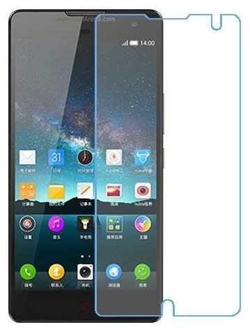 ZTE nubia Z7 Max защитный экран из нано стекла 9H одна штука