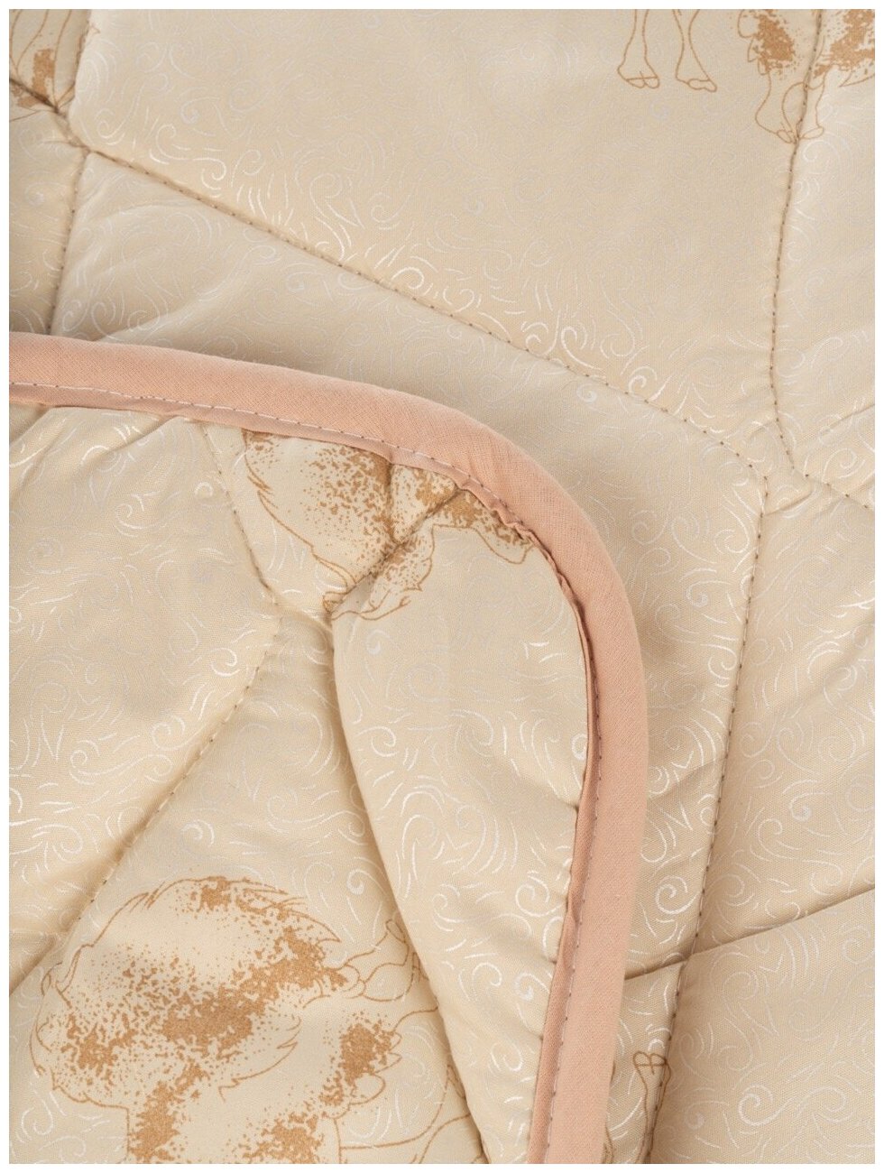 Одеяло из Верблюжьей шерсти 200x220, Всесезонное, 2-спальное - фотография № 13