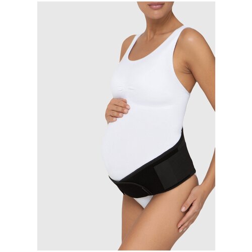 I Love Mum Бандаж универсальный 2в1 Делон цвет: черный (FS) M бандаж для беременных 6в1 универсальный дородовой послеродовой корсет утягивающий трусы послеродовые