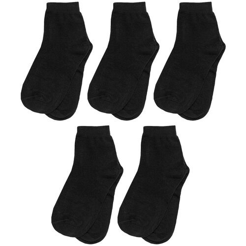 Носки RuSocks 5 пар, размер 22-24, черный носки rusocks 5 пар размер 24 бежевый