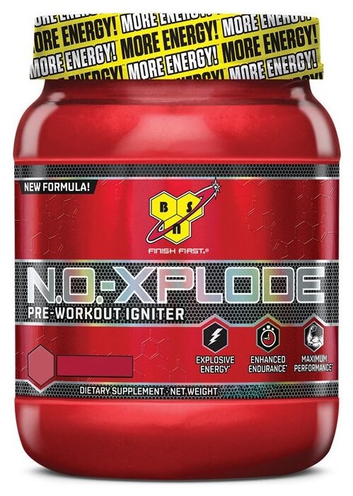 BSN N.O.-Xplode New Formula 3.3 555 гр 1.22lb (BSN) Голубика