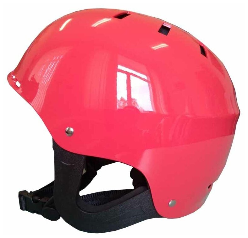 Шлем (каска) для каякинга, водного туризма RST "Экстрим", Красный, S