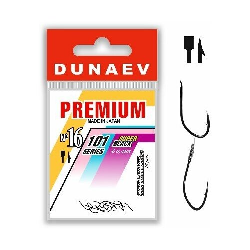 Крючок Dunaev Premium 101 (Размер # 6; 10шт )