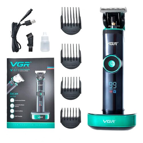Машинка для стрижки волос бороды и усов с аккумулятором высокой емкости Professional Hair Trimmer VGR-671 399900₽