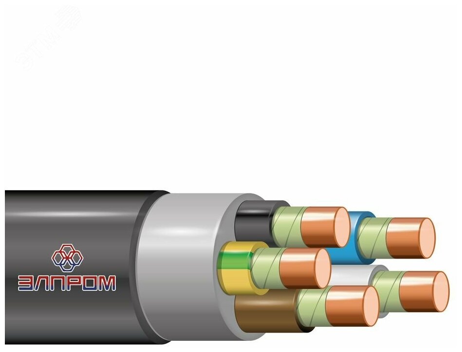 Кабель ППГнг(А)-FRHF 5х4 0.66кВ (м) ивкз 00-00019141 - фотография № 1