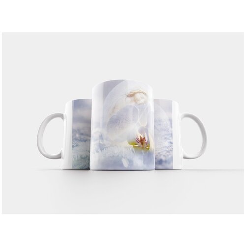 фото Кружка "снежный шар, снег, зима" 320 мл lotsprints