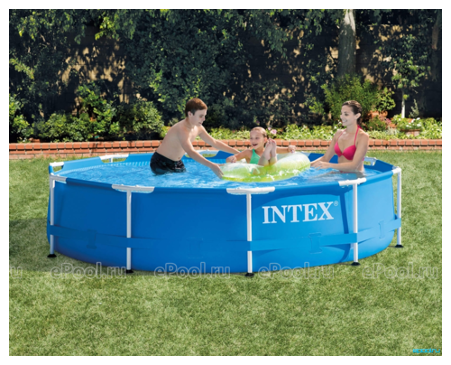 Каркасный бассейн Intex Metal Frame Pool 305x76 см 28200 - фотография № 13