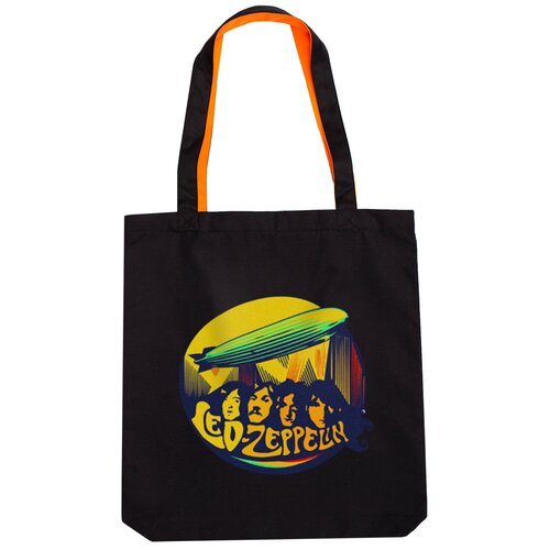 фото Сумка шоппер , фактура гладкая, черный idol merch