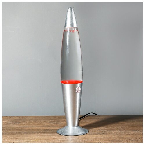 фото Лава-лампа "красные капли", h=41см risalux