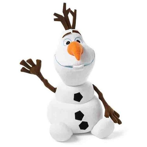 Мягкая игрушка снеговик Олаф Холодное Сердце - 30 см шапка олафа